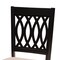 Baxton Studio Florencia Modern Beige Fabric and Espresso Brown Finished Wood 2-Piece Dining Chair Set 231-2PC-13206-ZORO - alternate 6